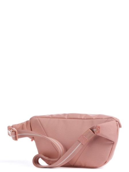 Нейлоновая поясная сумка Pacsafe розовая
