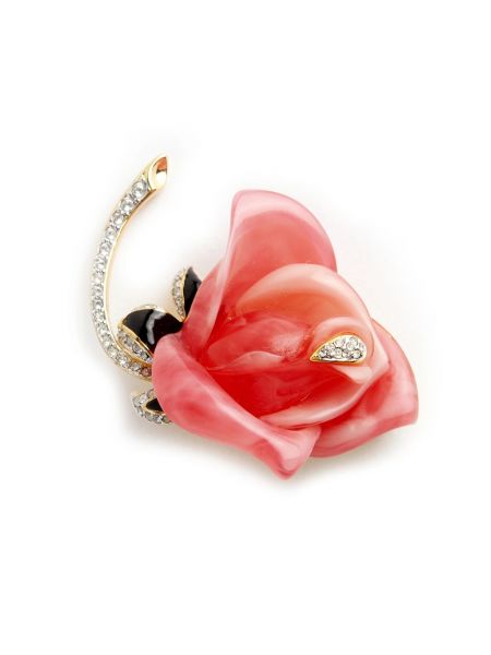 Broche Kenneth Jay Lane Pre-owned rose