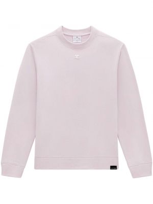 Sweatshirt aus baumwoll Courreges pink