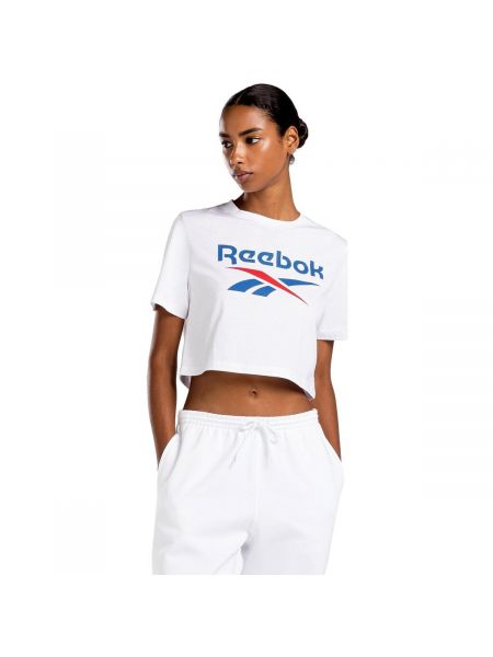 Tričko s krátkými rukávy Reebok Sport bílé