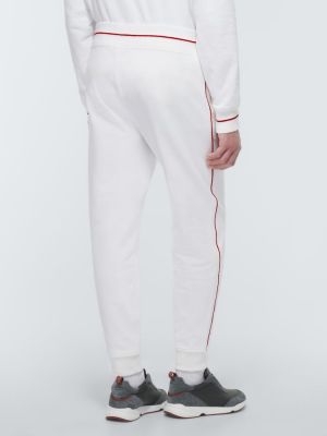 Spodnie sportowe bawełniane z dżerseju Loro Piana