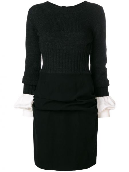 Mini vestido Chanel Pre-owned negro