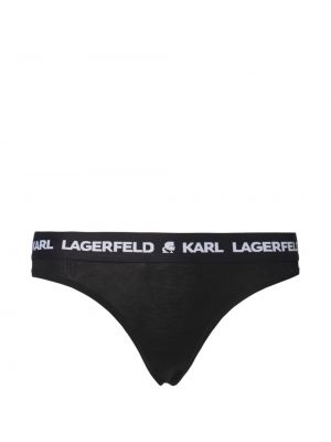 Stringi Karl Lagerfeld melns