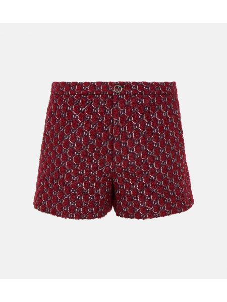 Shorts Gucci röd