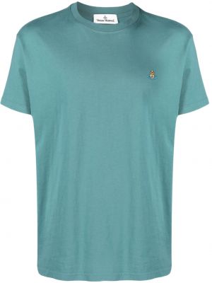 T-shirt brodé en coton Vivienne Westwood