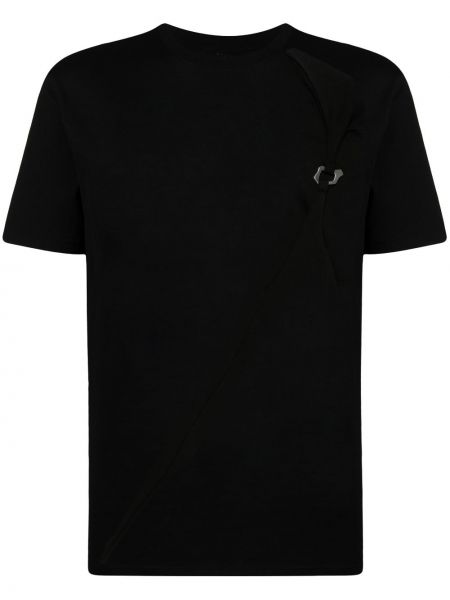 Bombažna majica Heliot Emil črna