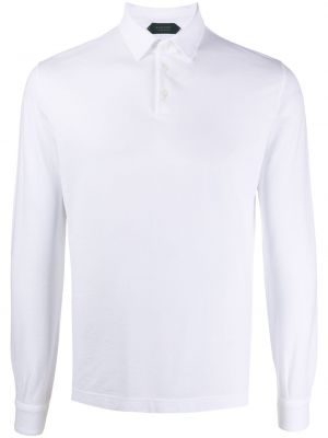 Polo majica Zanone bijela