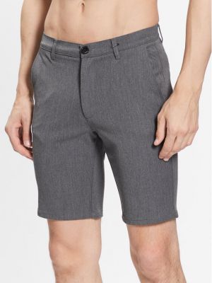 Pantaloncini in tessuto Solid grigio