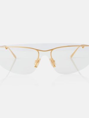 Слънчеви очила Bottega Veneta златисто