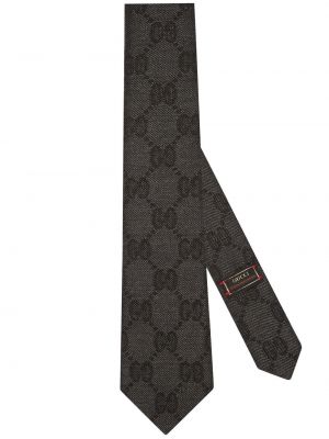 Jacquard ull sløyfe Gucci svart