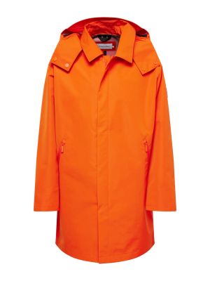 Παλτό Calvin Klein πορτοκαλί