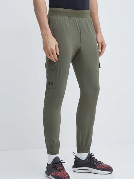 Spodnie sportowe Under Armour zielone