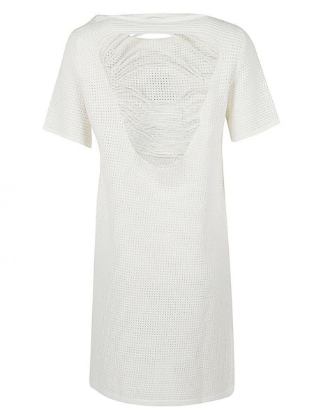 Mini-abito in viscosa Liviana Conti bianco