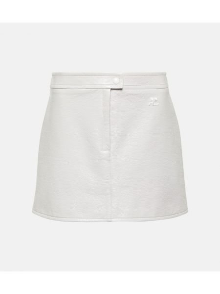 Mini suknja Courreges bijela