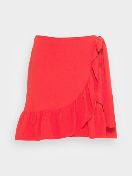 Mini spódniczka Vero Moda czerwona