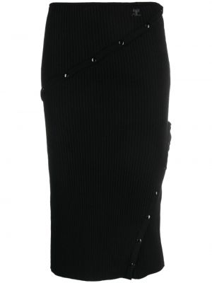 Suknja Courreges crna