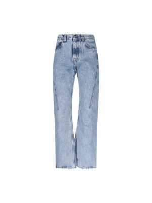 Straight jeans Y/project blau