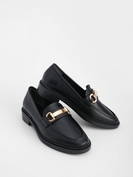 Černé loafers Marjin