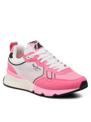 Αθλητικό sneakers Pepe Jeans ροζ