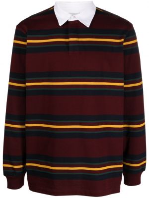 Polo a righe Carhartt Wip rosso