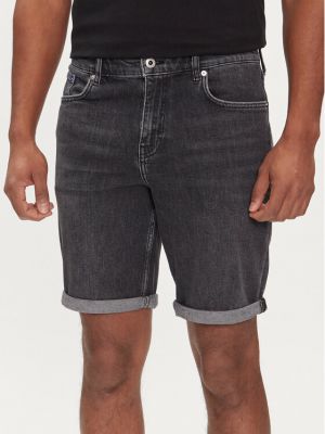 Shorts en jean slim Karl Lagerfeld Jeans gris