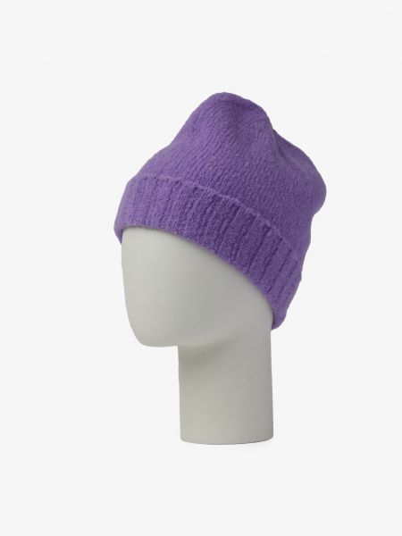 Фиолетовая кашемировая шапка Scaglione
