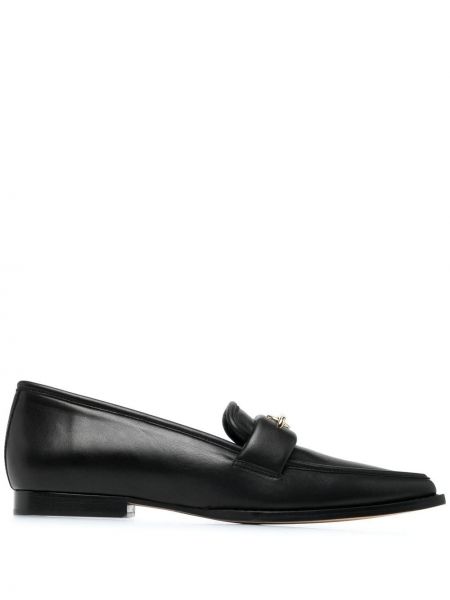 Skinn loafers Anine Bing svart