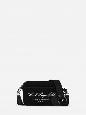 Taška přes rameno Karl Lagerfeld černá