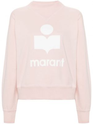 Φούτερ με σχέδιο Marant Etoile ροζ