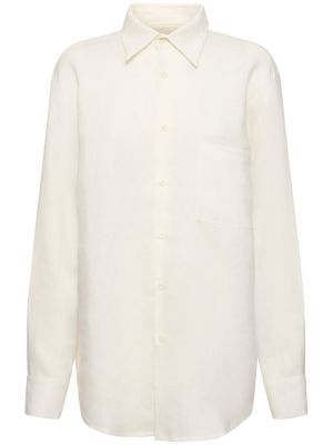 Camisa de lino Lido blanco