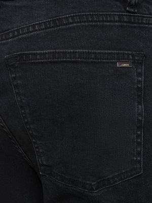 Jeans en coton large Amiri noir