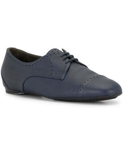 Zapatos oxford Hermès azul
