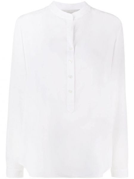 Hedvábná košile Stella Mccartney bílá