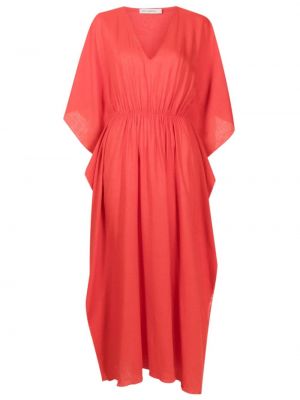 Sukienka z dekoltem w serek Lenny Niemeyer czerwona