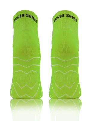 Спортни чорапи Sesto Senso зелено