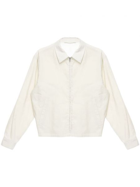 Košile na zip Lemaire bílá