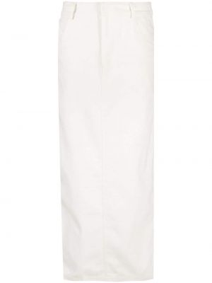 Džínová sukně Christopher Esber bílé