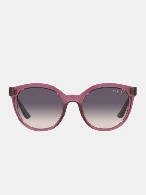 Круглые солнцезащитные очки Vogue фиолетовые