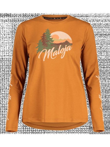 Тениска Maloja оранжево