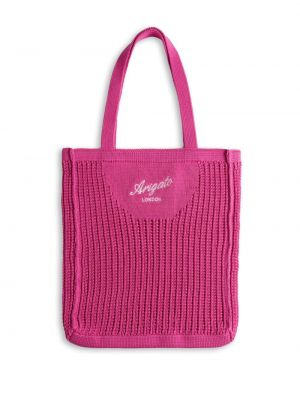 Чанта за ръка Axel Arigato розово
