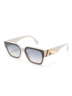 Sluneční brýle Fendi Eyewear bílé