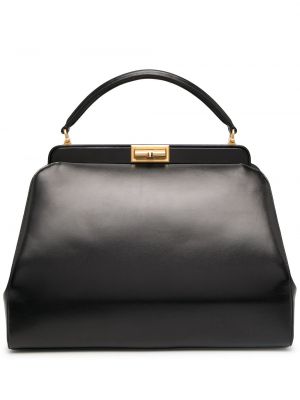 Τσάντα shopper Thom Browne μαύρο