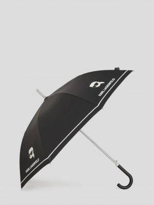 Černý deštník Karl Lagerfeld