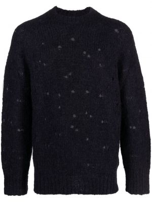 Obrabljen pulover Our Legacy modra