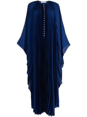 Křišťálové midi šaty Semsem modré