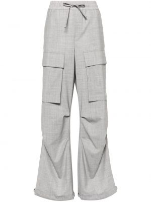 Pantalon cargo avec poches P.a.r.o.s.h. gris