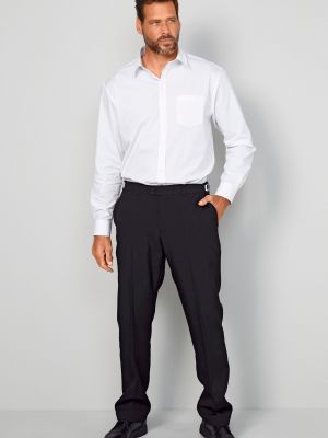 Pantalon plissé Men Plus noir