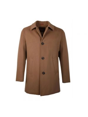 Płaszcz zimowy filcowy Palto brązowy