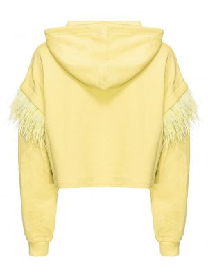 Kapučdžemperis ar spalvām Pinko dzeltens