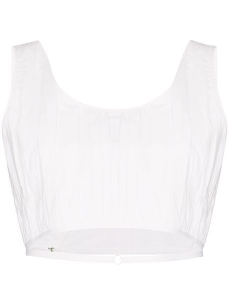 Crop top Markoo - Biały